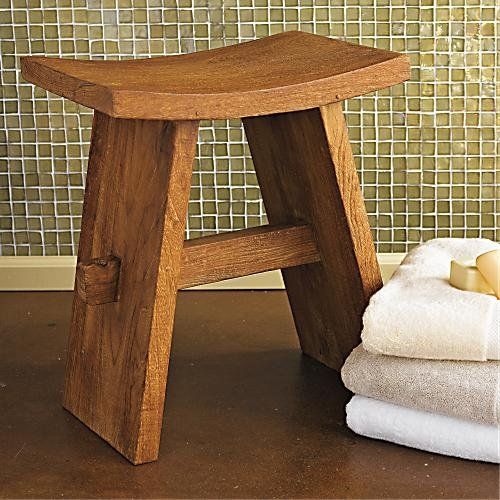 Teak Shower Stool and Bench Styles