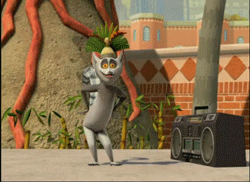 King Julien Animated GIF Download