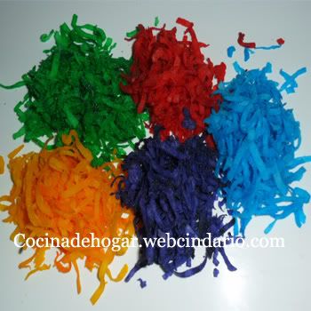 cómo hacer coco de colores