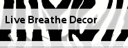 live breathe decor button