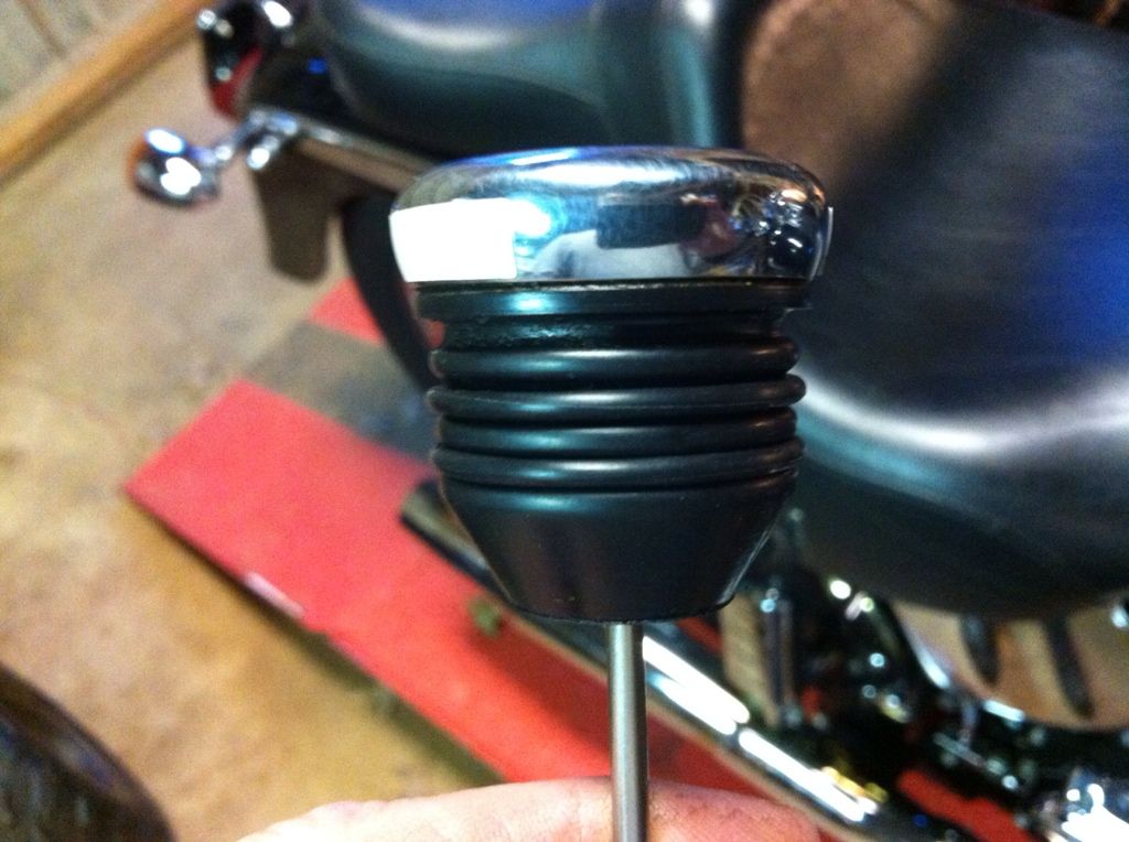 Loose dipstick fix VTwin Forum