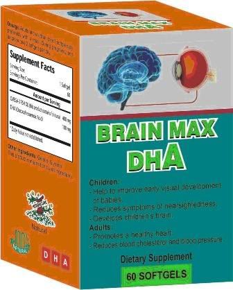 Brain Max DHA Tăng cường phát triển trí tuệ ở trẻ