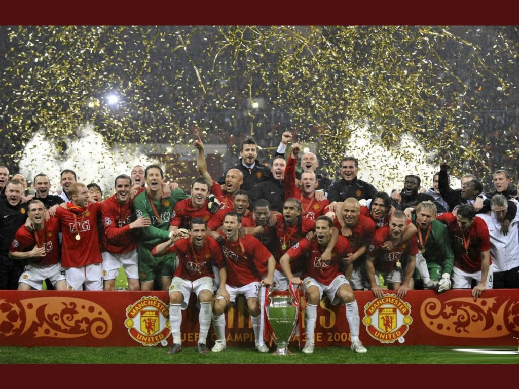 MANCHESTER UNITED CHAMPIONS WALLPAPER