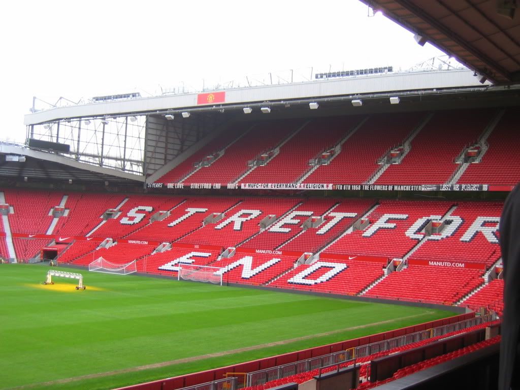 MANCHESTER UNITED OLD TRAFFORD WALLPAPER