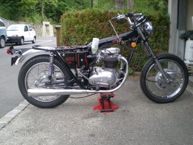 BSA A65 Lightning 1970 oil in frame rebuild - Britbike forum