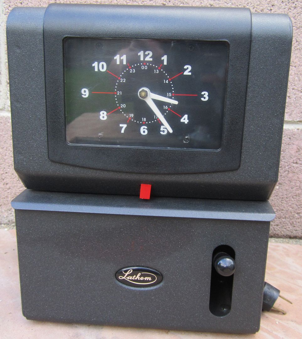 Lathem Time Clock 2121 Photo by cielocarpenter Photobucket