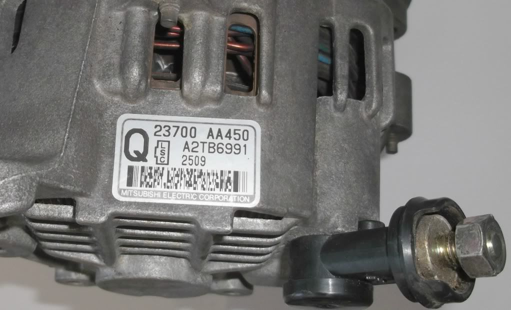 Subaru Forester EJ25 Alternator 2002 2006 (Check Numbers and Plug