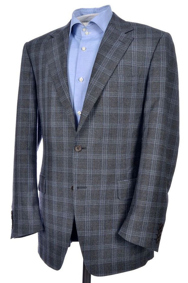 canali recent gray plaid check woven wool sport coat jacket blazer mens 40 r ebay canali recent gray plaid check woven wool sport coat jacket blazer mens 40 r ebay