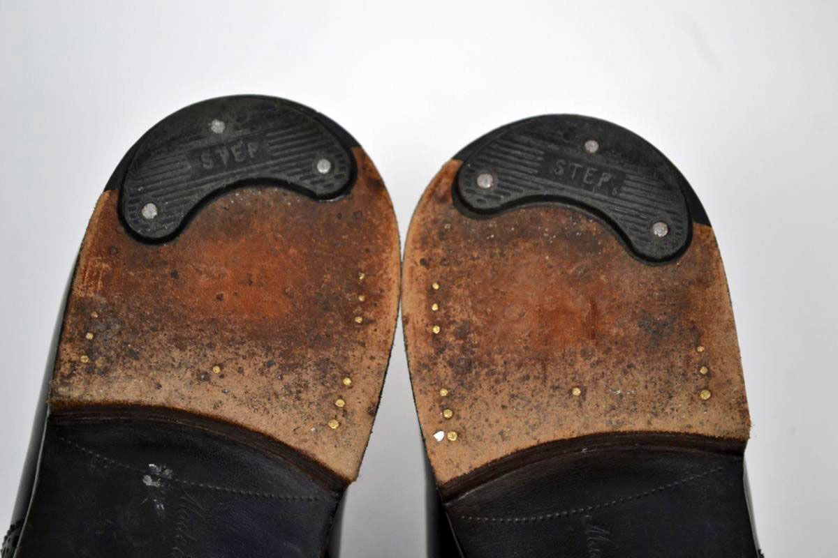 EDWARD GREEN Ralph Lauren Purple Label Black Cap Toe Mens