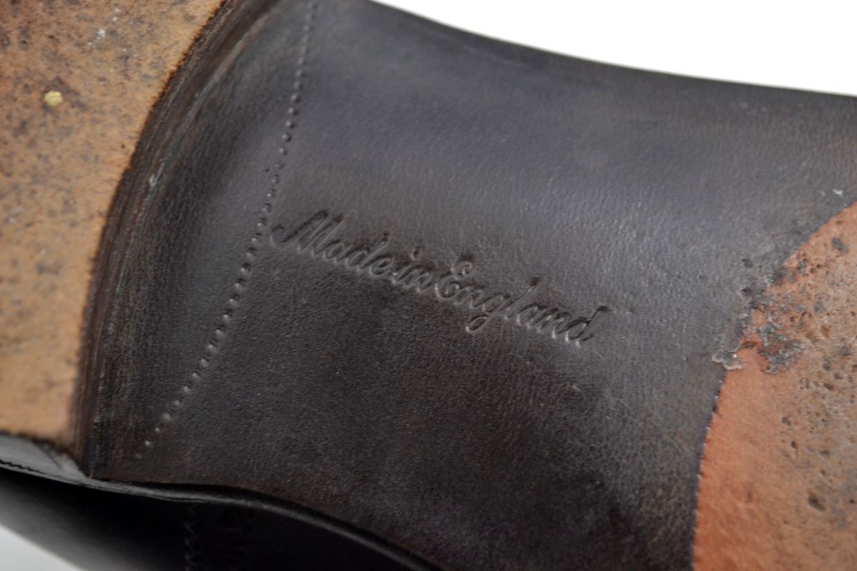 EDWARD GREEN Ralph Lauren Purple Label Black Cap Toe Mens