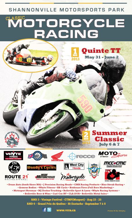 shannonville motorcycle track days