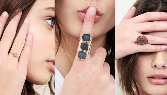 Druzy Rings Druzy Rings