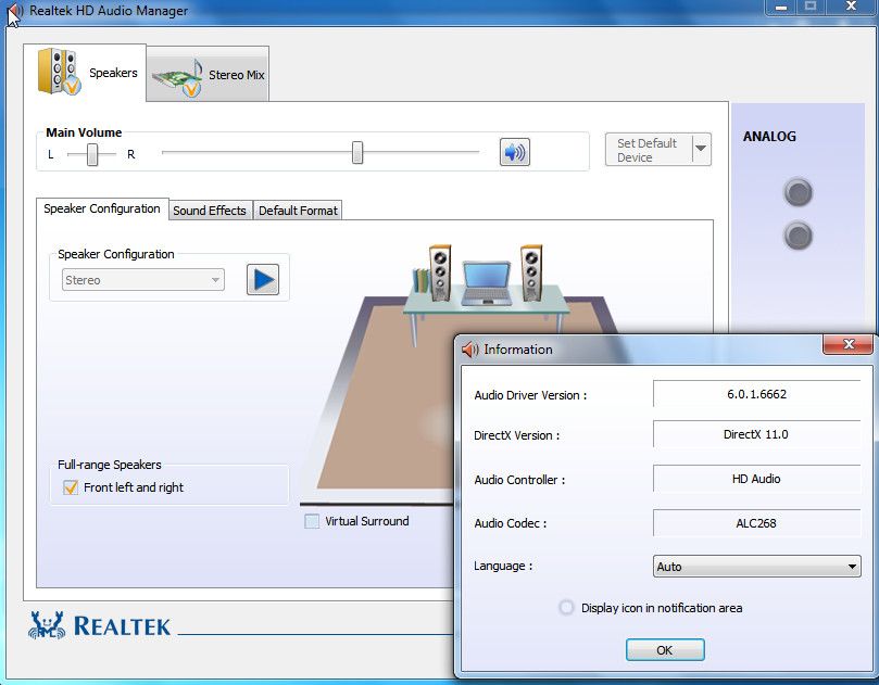 Realtek High Definition Audio Driver R2.70-Bộ Audio Codec Driver ...