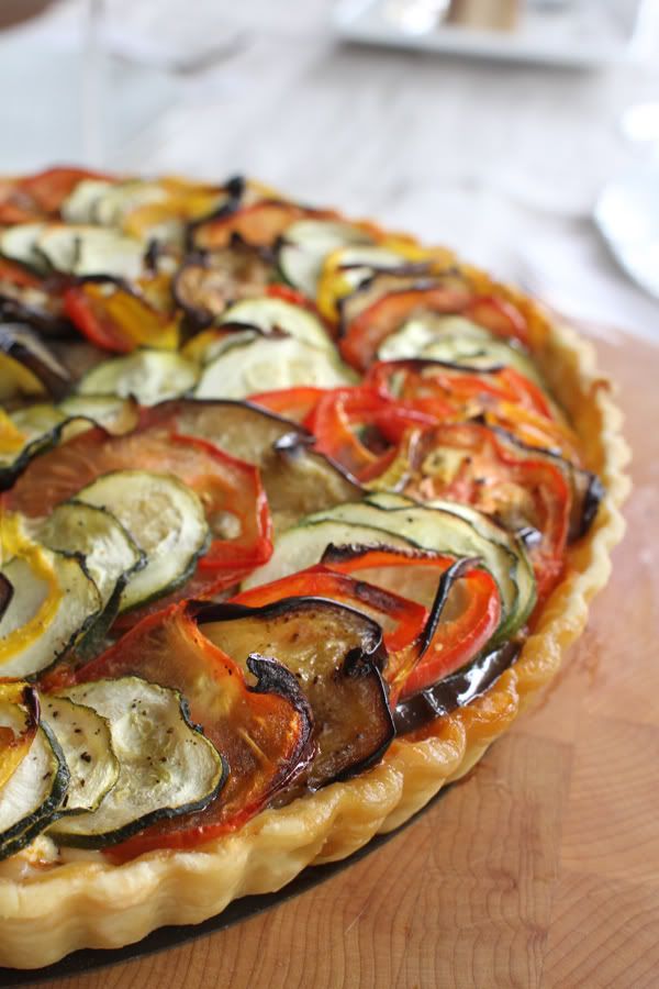 housetohaus: ratatouille tart with ricotta