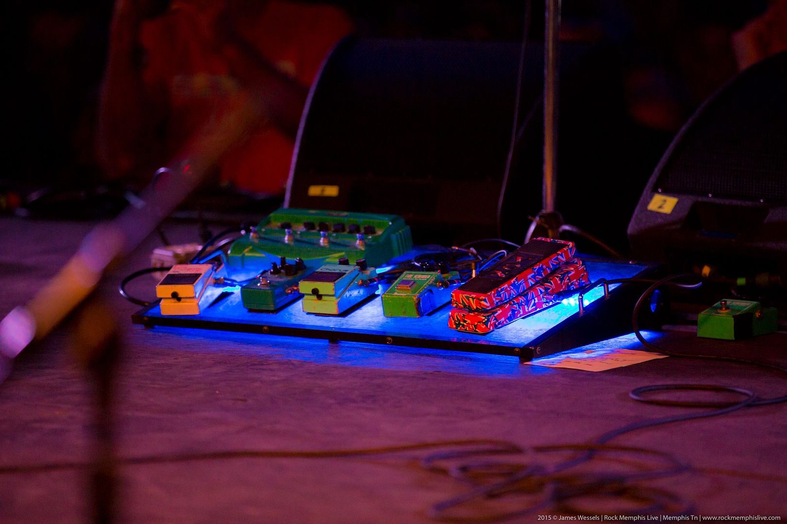 ana popovic pedalboard