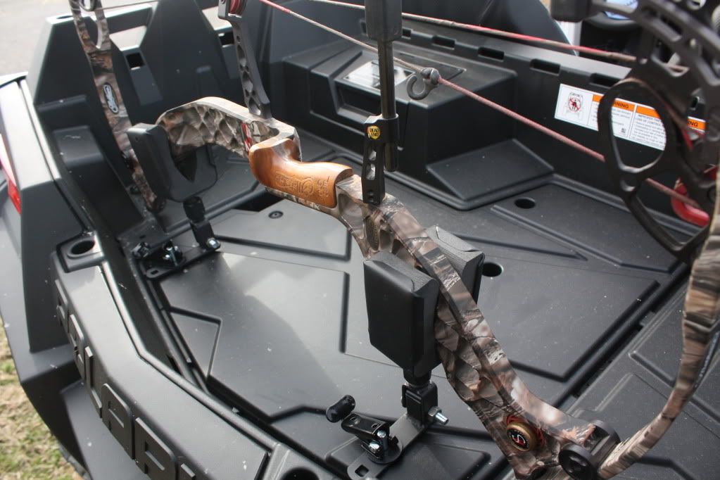 Bow/Gun Mount dilemma solved for my RZR PRC Polaris Ranger Club