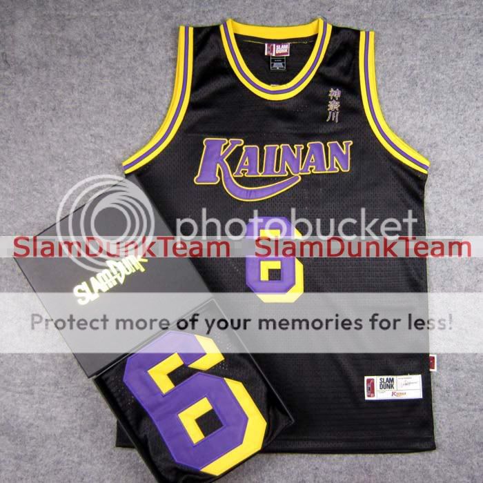 SLAM DUNK Anime Kainan #6 Jin Swingman Alternate Jersey  