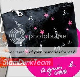 Agnes B x Elle Hong Kong 2010 Eiffel Tower Star Travel Cosmetic Makeup 