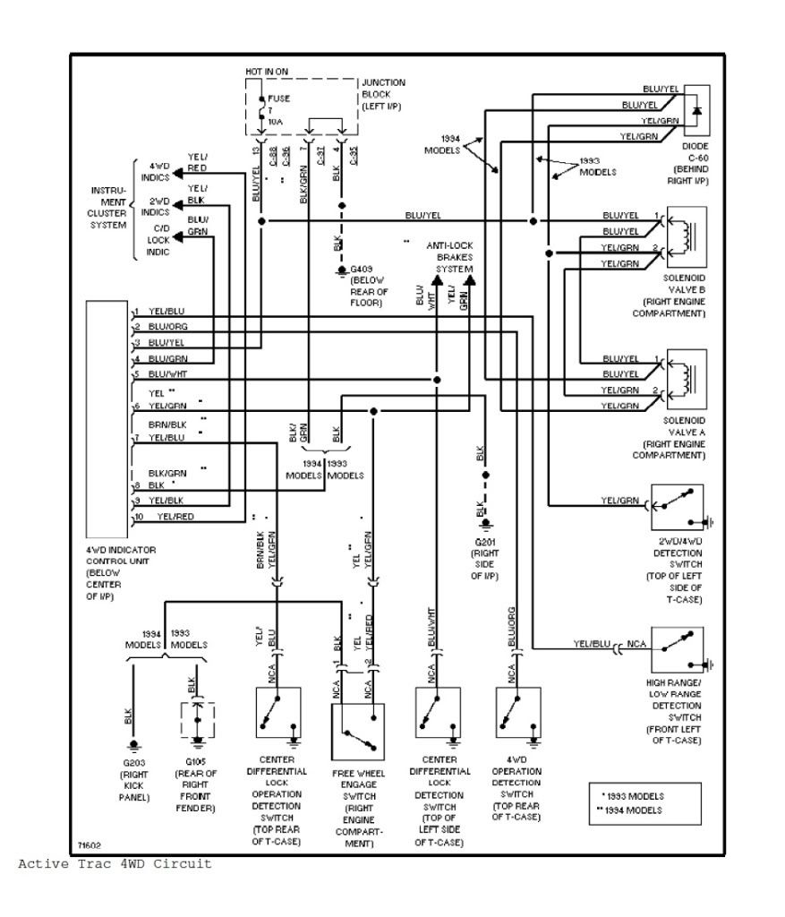 Toyota L200 Wiring Diagram