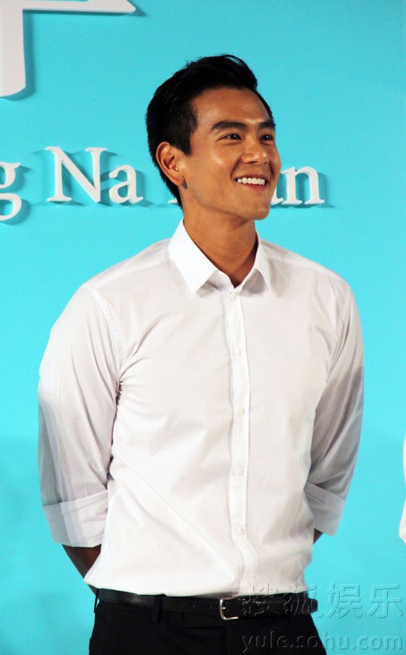 eddie peng and ni ni attend press conference for back in time