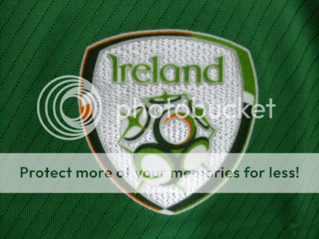 Authentic Umbro 2008 09 Official FAI Ireland Home Soccer Jersey  