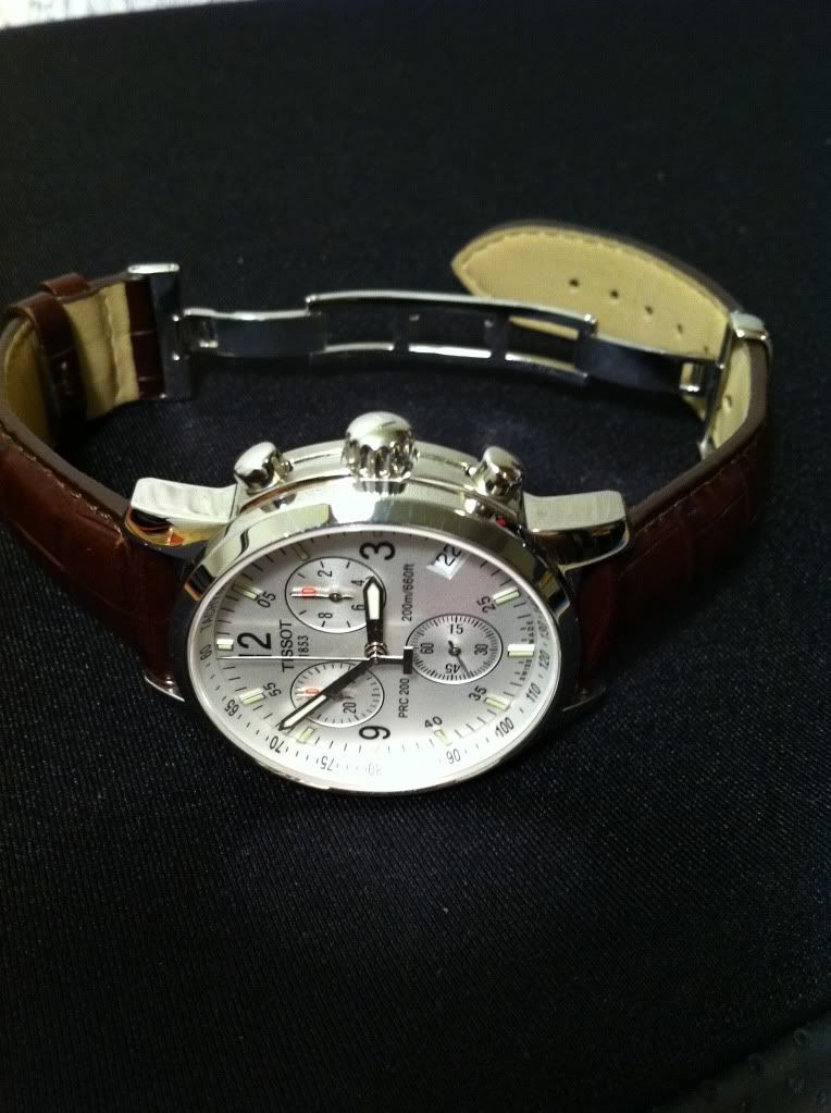 tissot prc 200 white dial