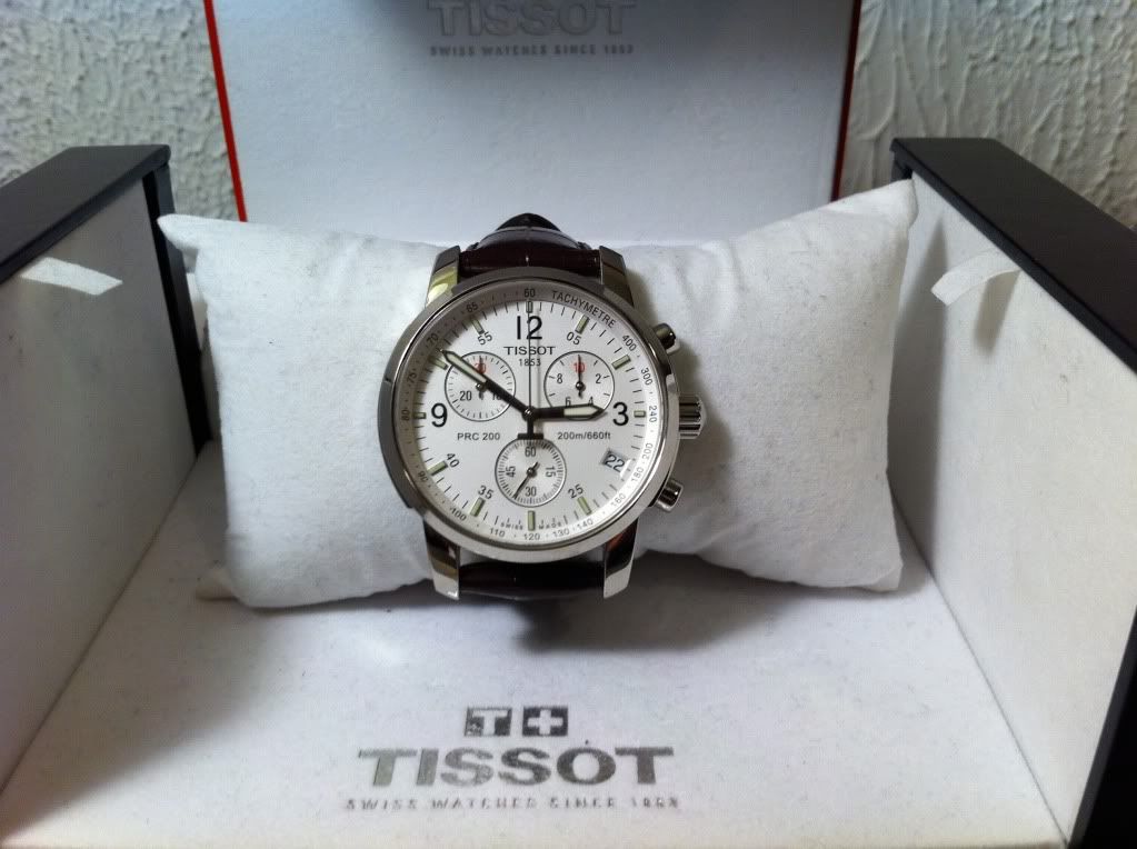tissot prc 200 white dial