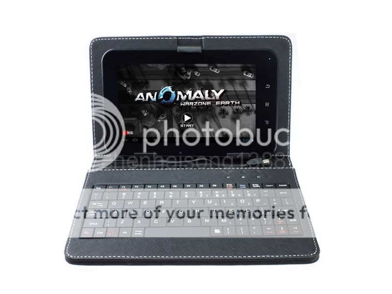   Android 4.0 1GHZ 8GB WiFi 3D HDMI capacitive Tablet PC MID + keyboard