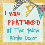 Two Yellow Birds Decor