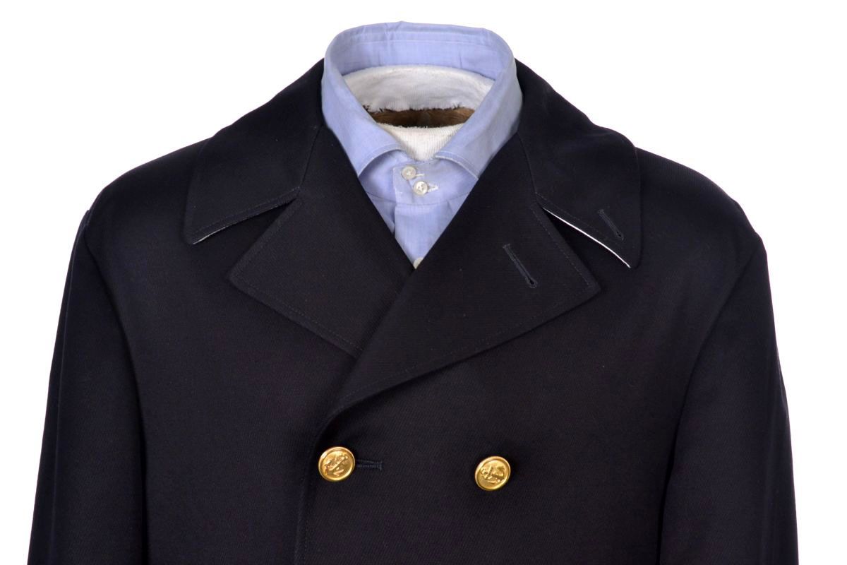 thom browne peacoat