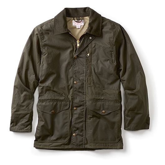 FILSON 1442N Weekender Green WAXED COTTON Cover Cloth Coat Jacket Mens ...