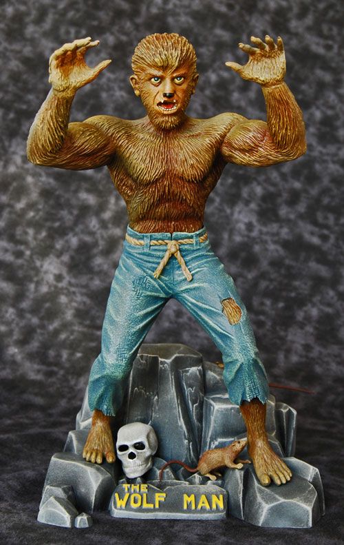 Why is the Wolfman so off-model on classic merchandise?