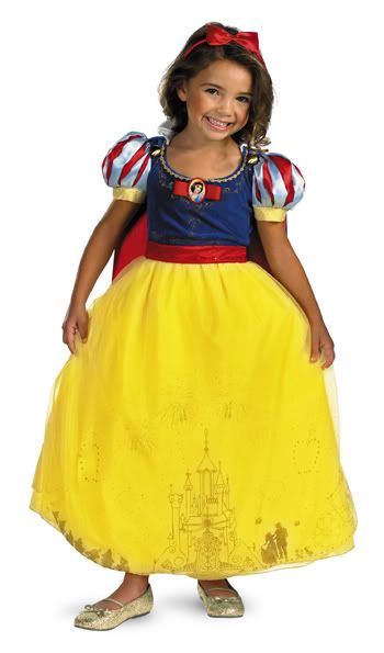 Girls Child Disney Princess Prestige Snow White Costume