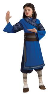 Girls Child THE LAST AIRBENDER Chinese Katara Costume  