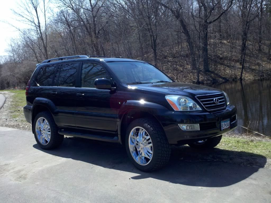 Lifted GX470 with 22" wheels and big tires - ClubLexus - Lexus Forum